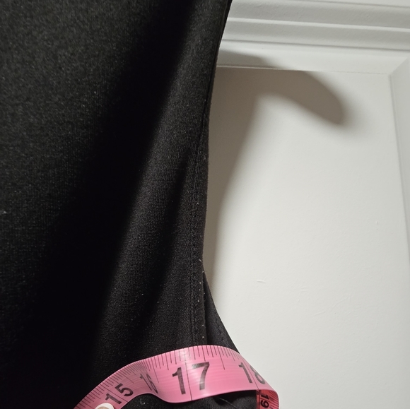 Calvin Klein little black dress with sheer detail - Picture 4 of 7